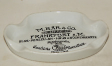 " Porzellanbär "  M. BÄR & Co. Frankfurt a.M. Reklame - Ascher Hutschenreuther
