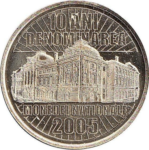 Rumaenien bani 2015 10th - 50,