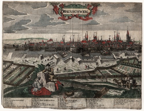 Braunschweig gesamtansicht - braunschweig,
