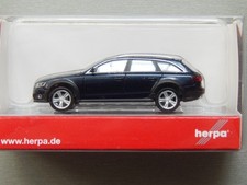 Herpa 034241 - NEU+OVP - Audi A4 Avant Allroad Quattro B8 blau-met. - H0/1:87