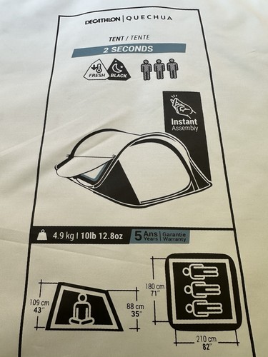 Decathlon quechua sekunden - 2,