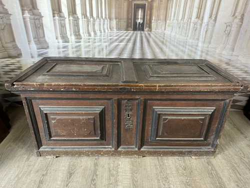 Antike truhe barocktruhe holz - truhe,