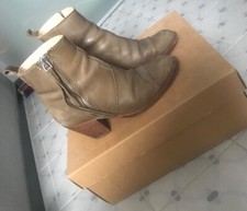 ACNE Pistol Boots olivegreen