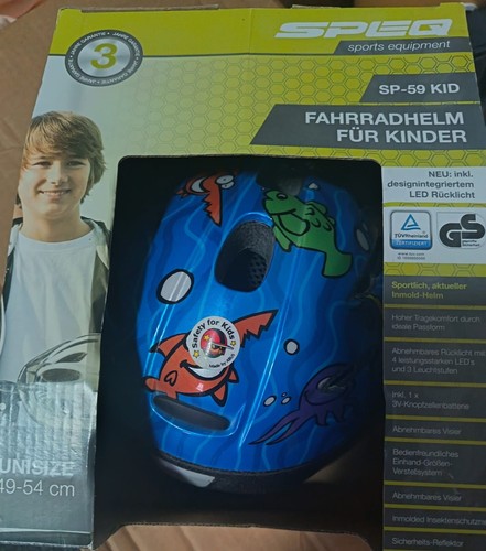 Kinderfahrradhelm blau - kinderfahrradhelm,
