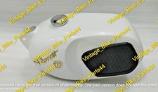 Kreidler Florett RS 50cc 1967 -1972 Stahl Weiß lackiert Benzintank +Deckel