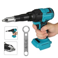 10000N 18V Akku Nietpistole Elektrisch Blindnietgerät Popnietenzange für Makita.