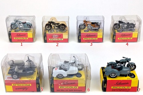 Schuco piccolo motorräder - piccolo,