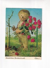 7050 postcard mecki igel - 7050),