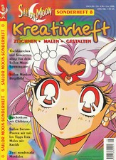 ✪ SAILOR MOON SONDERHEFT #8 Kreativheft + Beilage, Egmont 1999 MAGAZIN Z1-
