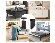 JOLIGAEA 4 Stück Bettbeine für Sofa Bett Nachttisch Schrank Kabinett DIY-Möbel