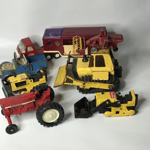 Vintage pressed steel tonka - pressed,