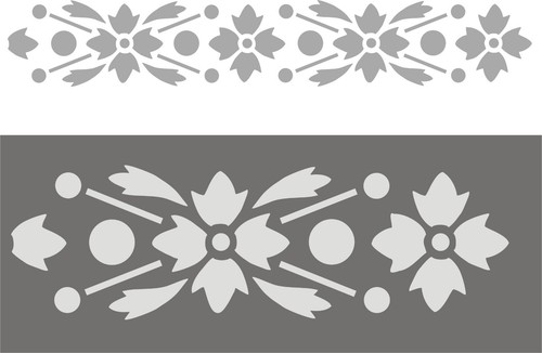 Schablonen dekorschablone - schablonen,