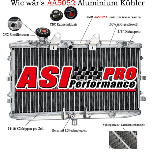 Aluminium kühler für - kühler,