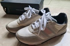 Original Tommy Hilfiger Herren Sneaker Schuhe Sneakers Gr. 42 Sport Weiß 