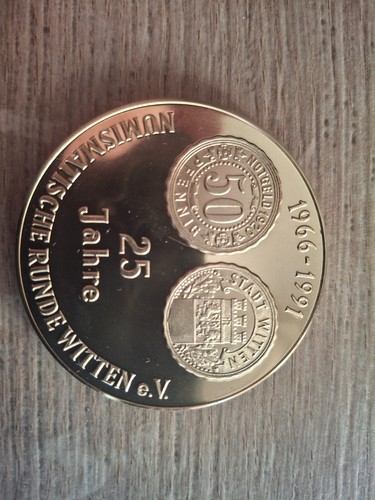 Medaille steinkohlenbergbau - medaille, steinkohlenbergbau-