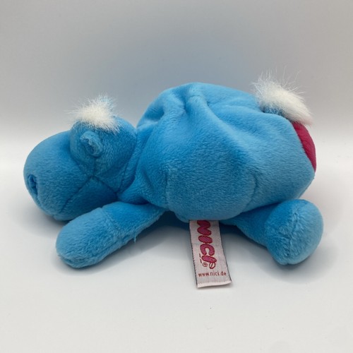 Kuscheltier nilpferd liegend - nilpferd,