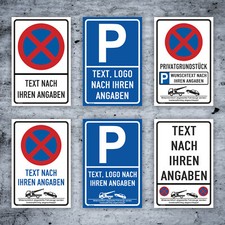 Parken verboten Schild Parkverbotsschild Privatparkplatz Parkplatz Schilder