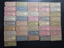 1931-1933 Lot von 41 Minneapolis & St Paul Streetcar Transfer Tickets
