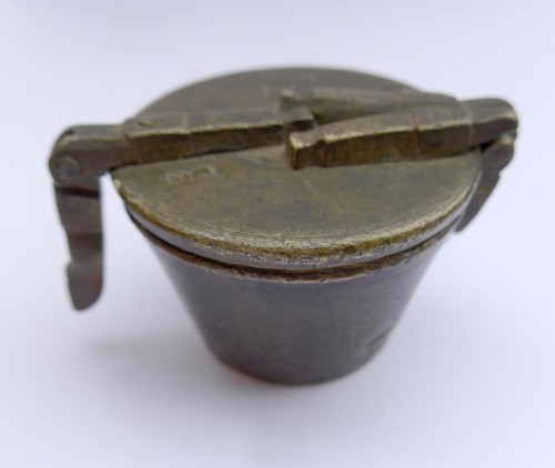 Original antikes topfgewicht - antikes, topfgewicht/