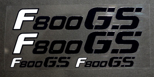 F800gs aufkleber set - set, bmw