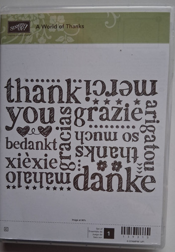 Stampin hintergrundstempel - up,