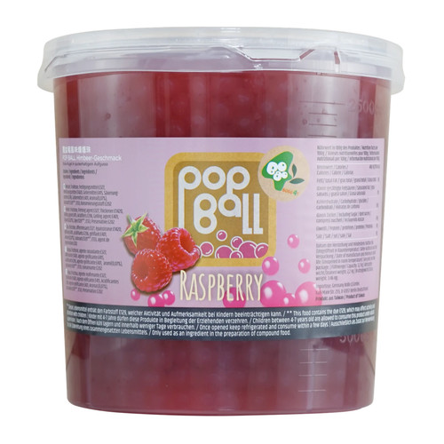 Popping boba himbeere - popping, 3,2kg
