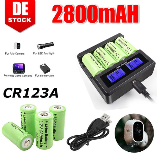 2800mah akku cr123 cr123a - akku,