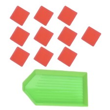 Werkzeuge Wachs kleben Quadrate N?hen Dekoration Bohren Kit Heimwerken