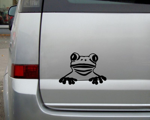 Frosch aufkleber freddy - aufkleber, 'freddy'