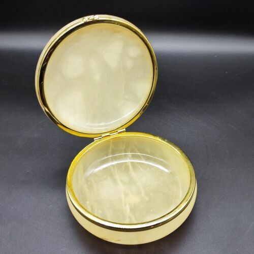 Genuine alabaster schmuckdose - genuine,