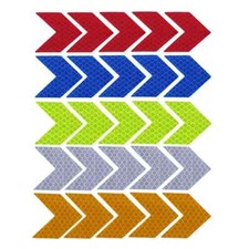 Reflektorband Reflektierendes klebeband Folie Reflexfolie Warn Aufkleber Warning