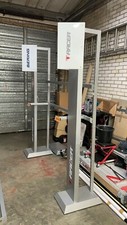 SHOP DISPLAY, MOTORRADSTIEFELSTÄNDER, EINZELHANDEL, AUSSTELLUNGSDISPLAY, RACK 7 FUSS