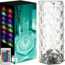 LED Kristall Tischlampe