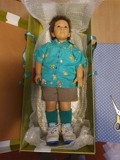 Schöne ausdrucksvolle Annette Himstedt  Puppe Puppenkind KAI, 66 cm groß