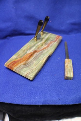 Opas schreibtischgarnitur onyx - schreibtischgarnitur,