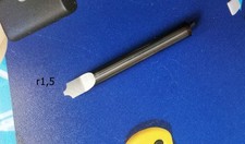 1 VHM Drehstahl R1,5 / Ø1,5 Radiusrehmeißel Ø4 Drehling   Drehbank carbide wsp