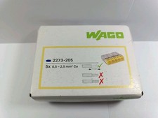 WAGO Klemmen 2273-205 | 5-polig max. 2,5mm² eindrähtige Leiter / 70 Stück .