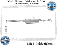 Endschalldämpfer für