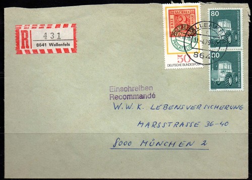 0023 ebf einschreiben brief - 0023#,