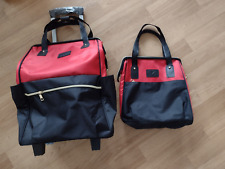 Trolley Handgepäck, Reisetasche, Kurzreisen, mit Rollen , Zugstange