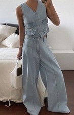 Jeans 2 Teiler Set Hose+ Weste