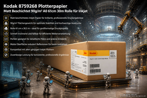 Kodak 8759268 plotterpapier - kodak,