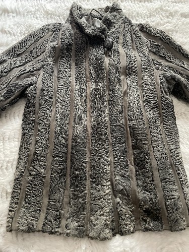 Vintage persianer pelzjacke - persianer, /