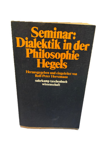 Seminar dialektik der - dialektik, in