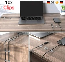 10x Kabelclips selbstklebend