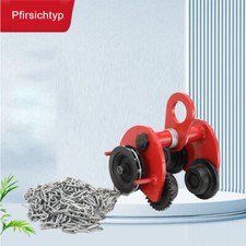 Laufkatze Hallenkran Rollfahrwerk Handfahrwerk Kran Kettenzug 2 Ton mit 3m Kette