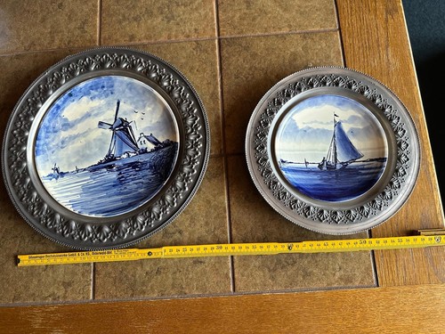 Wandteller delft blau gut - wandteller,