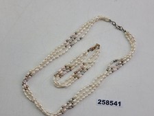 Halskette + Armband Perlen