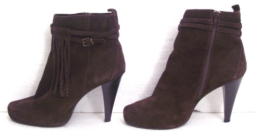 Braune damen stiefeletten - braune,