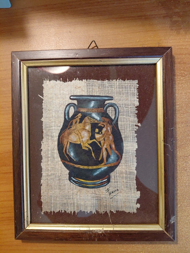 Gemälde auf papyrus - gemälde,
